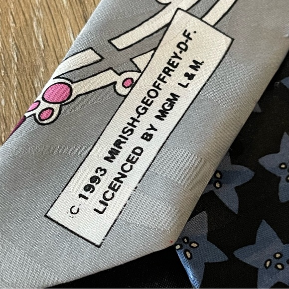 VINTAGE 1993 MENS NECK TIE The Pink Panther - Picture 9 of 9